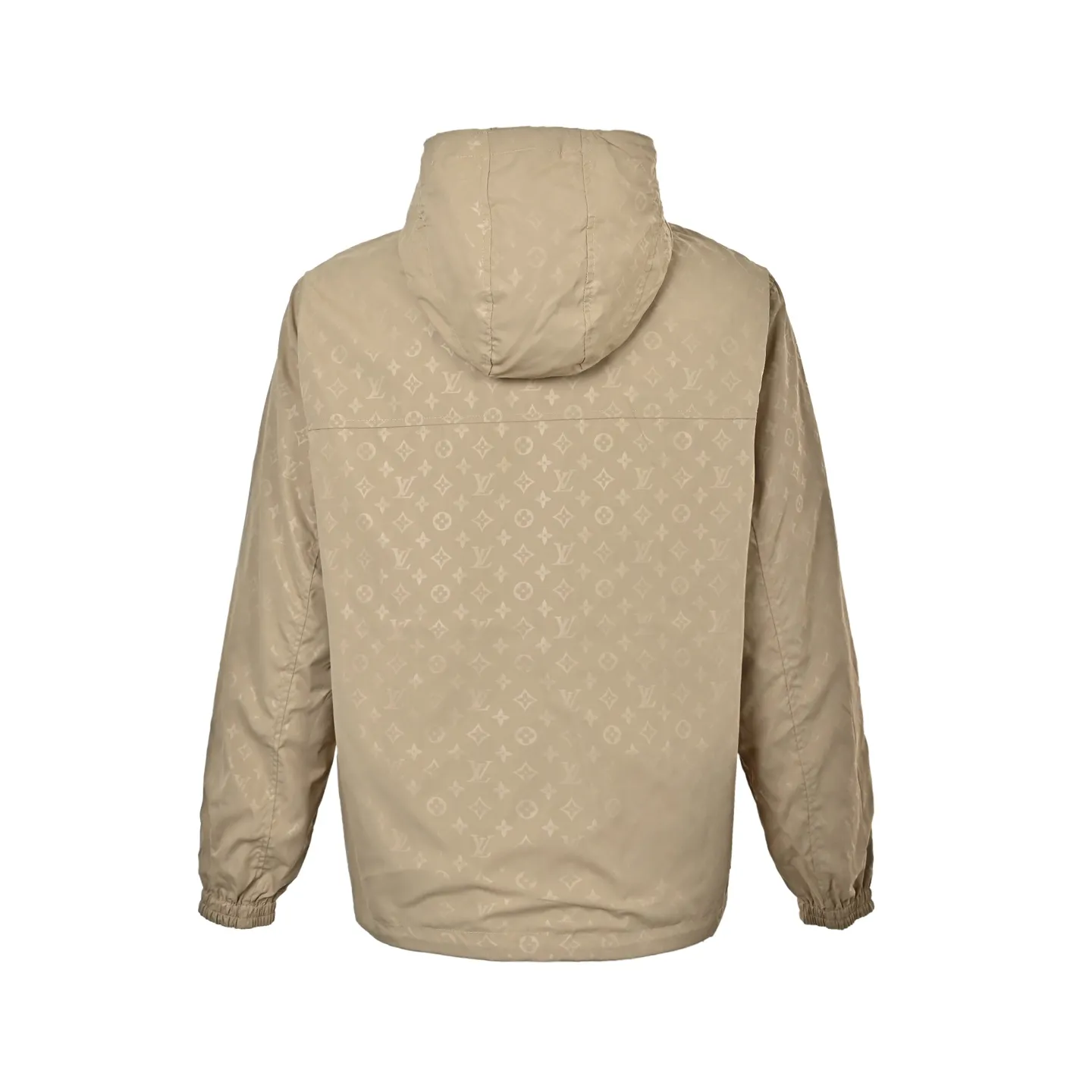 Louis Vuitton/Louis Vuitton leather stamp logo dark pattern jacquard double-sided jacket